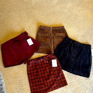 Girls new Forever 21 Skirt/skorts size xs